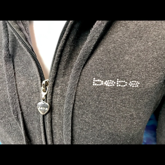 EUC 🌸 BEBE Full-Zip Lightweight 💎Hoodie Jacket - Picture 5 of 15